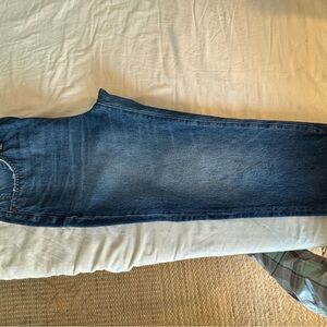 Madewell Blue Classic Straight Jeans